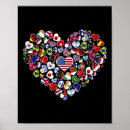 Recherche de paix monde posters Bleu