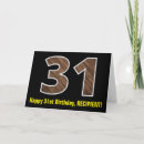 Recherche de 31 ans vœux cartes Nom