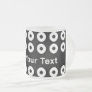 Recherche de et cercle blanc tasses Géométrique