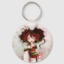 Suche nach geisha schlüsselanhänger Rot