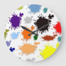 Recherche de éclaboussure de peinture horloges Éclaboussures