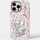 Recherche de éléphant rose iphone coques Girly