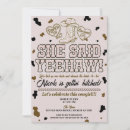 Suche nach yeehaw einladungen Cowgirl