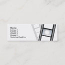 Recherche de filmstrip cartes visite Négatif
