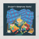 Suche nach schlummer party des jungen einladungen Kinder