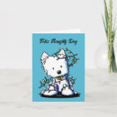 Recherche de westies vœux cartes Kiniart