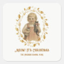 Recherche de noël antique autocollants Vintage