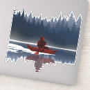 Suche nach kanu aufkleber Wald