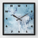 Suche nach winterlandschaft wanduhren Rentiere