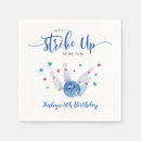 Recherche de anniversaire de bowling serviettes Bleu