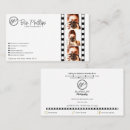 Recherche de bande film cartes visite Simple