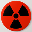 Recherche de radioactivité badges Danger