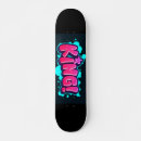 Recherche de lettres skateboards Bleu