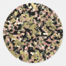 Recherche de camo de chasse autocollants Blanc