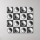 Suche nach yin und yang leinwandbilder Schwarz weiß