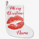 Recherche de baiser chaussette de noël Lèvres