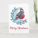 Suche nach weihnachtsvogel karten Süß