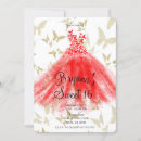 Recherche de princesse 16ans anniversaire invitations Élégant