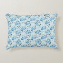 Recherche de bleu argent coussins Élégant