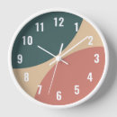Recherche de jaune rouge horloges Minimaliste
