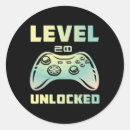 Recherche de console de jeu autocollants Manette