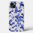 Recherche de camouflage bleu iphone coques Armée