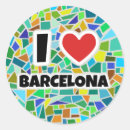 Recherche de ville de barcelone autocollants Espagne