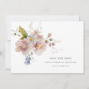 Recherche de elegant floral save the dates Aquarelle