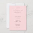 Recherche de pink save the dates Moderne