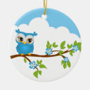 Recherche de hiboux mignons ornements Pour enfants