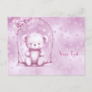 Suche nach rosa teddybär postkarten Elegant