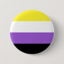Recherche de drapeau non binaire badges Lgbt