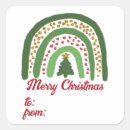 Recherche de arbre arc en ciel autocollants Arbre de noël