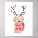 Suche nach niedlicher goldener retriever poster Weihnachten