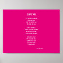 Suche nach wörter der liebe poster Romantik