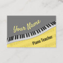 Recherche de professeurs standard cartes visite Musicien