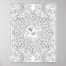 Recherche de sérénité posters Noir et blanc