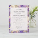 Suche nach lila iris einladungen Gold