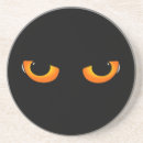 Recherche de chat halloween dessous de verres Éffrayant