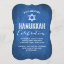 Recherche de hanoukka invitations Bleu