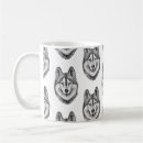 Recherche de chien loup tasses Mignon