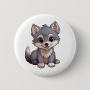 Recherche de lune de loup badges Hurler