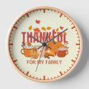 Recherche de thanksgiving horloges Citrouille