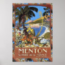 Suche nach menton poster Vintag