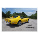 Recherche de muscle car posters Corvette