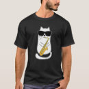 Recherche de jazz cat tshirts Saxophone