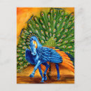 Suche nach pfau schwanz postkarten Blau