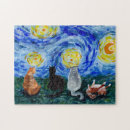 Recherche de peinture de chat puzzles Chats