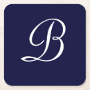 Suche nach blauer hintergrund untersetzer Monogramm