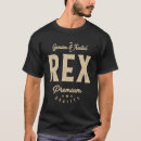 Recherche de rex hommes tshirts Humour